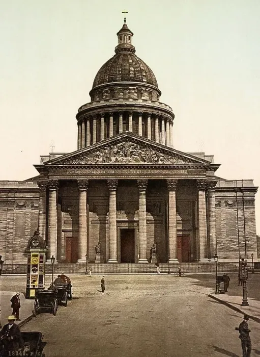 Framed Print : Pantheon on the Hill of St Genoveva Framed Print : Pantheon on the Hill of St Genoveva