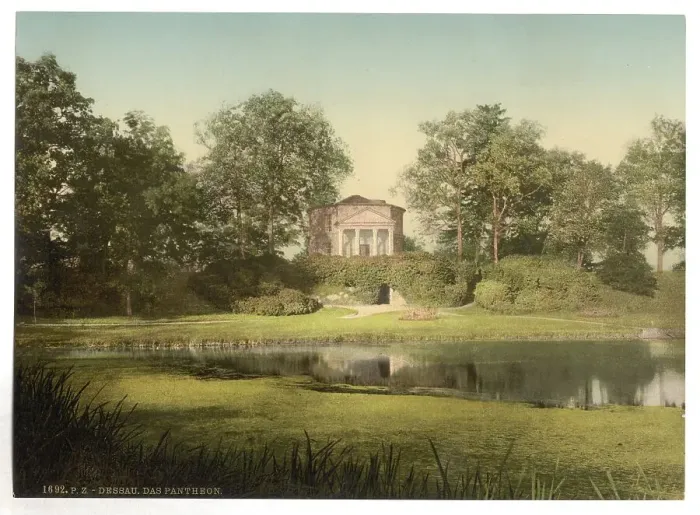 Framed Print : The Pantheon in the Park of Woerlitz Framed Print : The Pantheon in the Park of Woerlitz