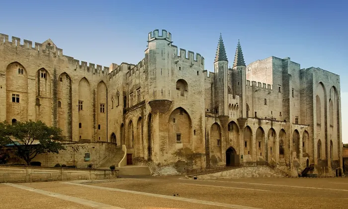 Framed Print : Papal Palace in Avignon, Southern France