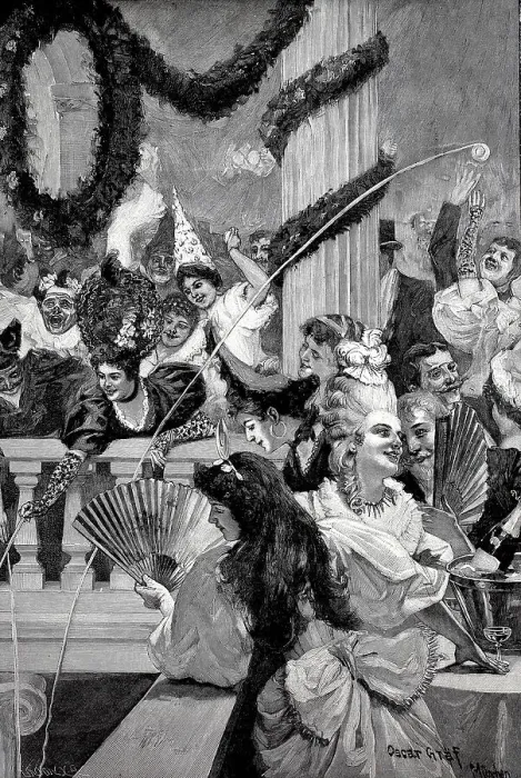 Framed Print : Paper battle, carnival event of the fine people in Berlin