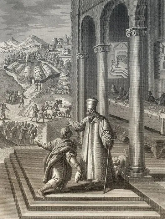 Framed Print : The Parable of the Great Banquet