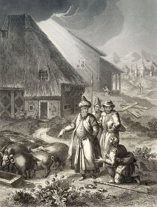 Framed Print : The Parable of the Prodigal Son