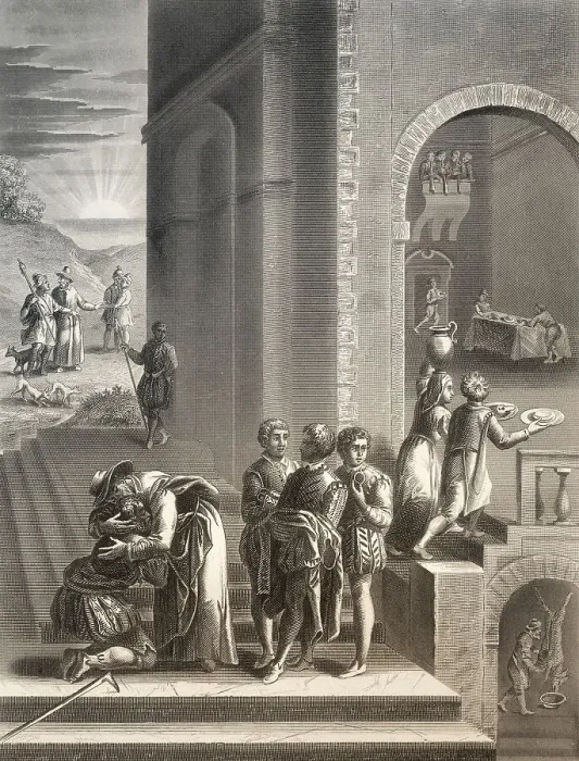 Framed Print : The Parable of the Prodigal Son Framed Print : The Parable of the Prodigal Son