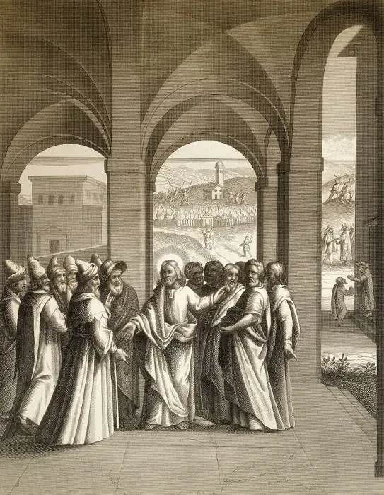 Framed Print : The Parable of the Wicked Husbandmen Framed Print : The Parable of the Wicked Husbandmen