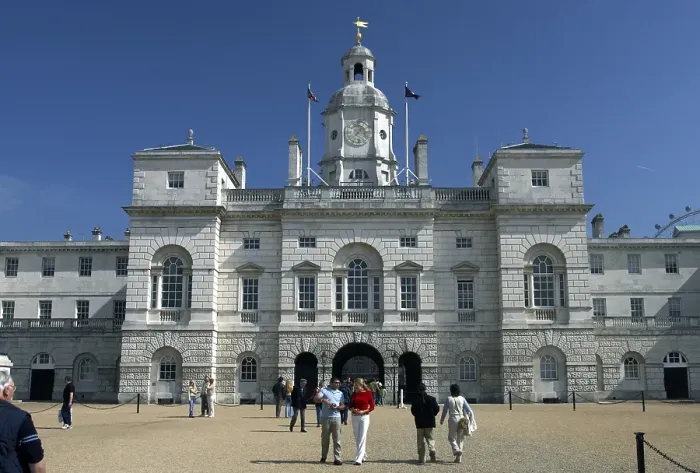 Framed Print : Parade ground in front of the Royal Horseguards in London Framed Print : Parade ground in front of the Royal Horseguards in London