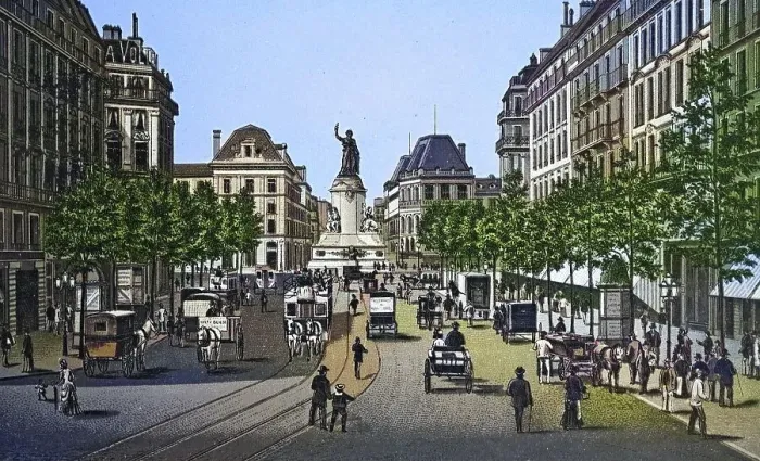 Framed Print : Paris, La Place de la Republique