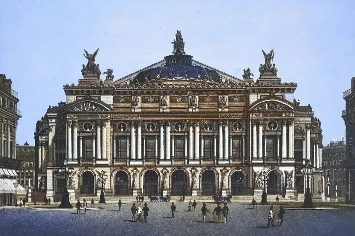 Framed Print : Paris, Opera, Academie nationale de Musique Framed Print : Paris, Opera, Academie nationale de Musique