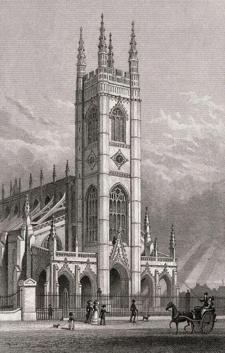Framed Print : The Parish Church of St Luke, Chelsea