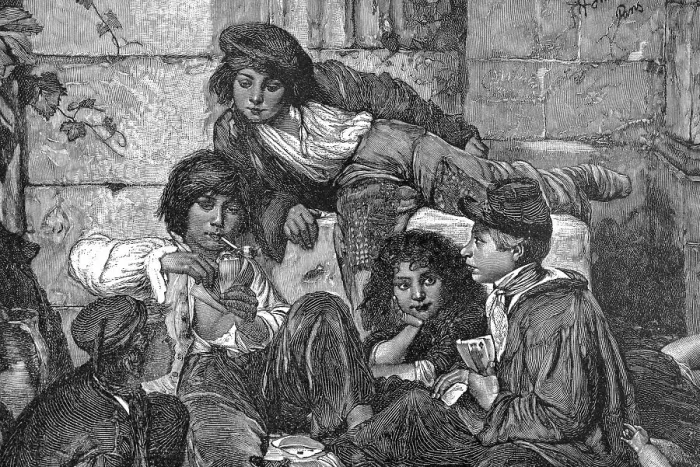 Framed Print : Parisian children, Paris, group Framed Print : Parisian children, Paris, group