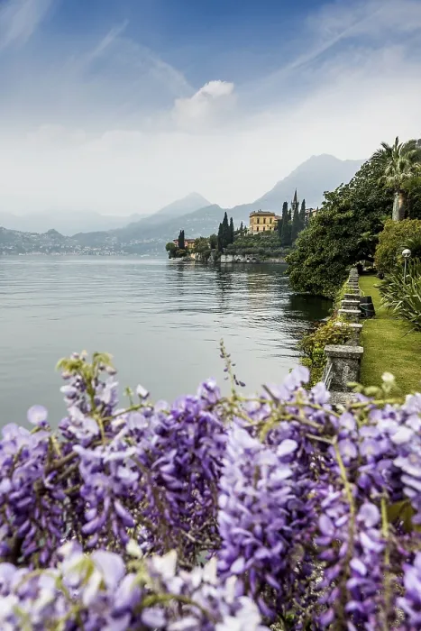 Framed Print : Park, spring, Villa Monastero, Varenna Framed Print : Park, spring, Villa Monastero, Varenna