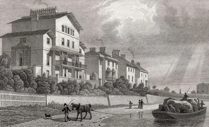 Framed Print : Park Village East, Regent's Park