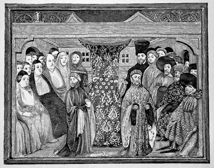 Framed Print : Parliament deposes King Richard II and elects Henry IV