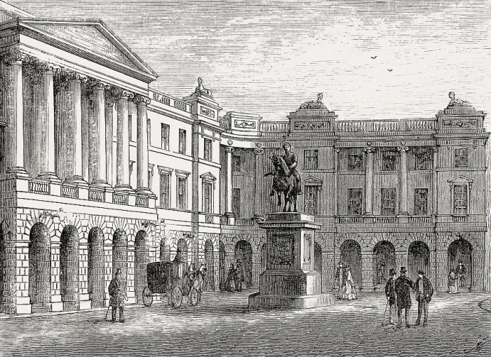 Framed Print : Parliament of Scotland, Edinburgh, 19th century