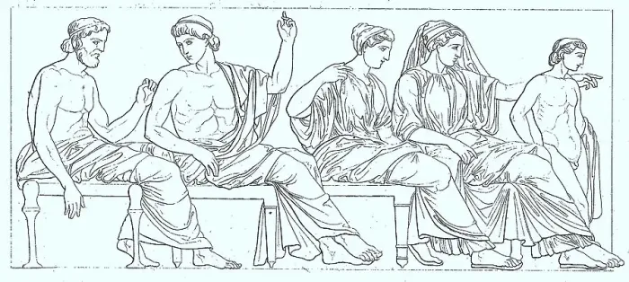 Framed Print : At the Parthenon Frieze, a former temple on the Athenian Acropolis
