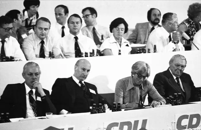 Framed Print : The Party Congress of the Christian Democratic Union (CDU) on 24 Framed Print : The Party Congress of the Christian Democratic Union (CDU) on 24