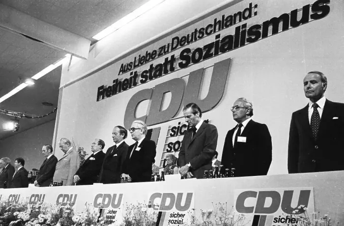 Framed Print : The Party Congress of the Christian Democratic Union (CDU) on 24 Framed Print : The Party Congress of the Christian Democratic Union (CDU) on 24