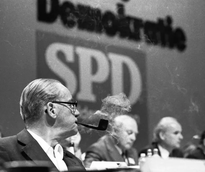 Framed Print : The Party Congress of the Social Democratic Party of Germany (SPD) on 18 Framed Print : The Party Congress of the Social Democratic Party of Germany (SPD) on 18