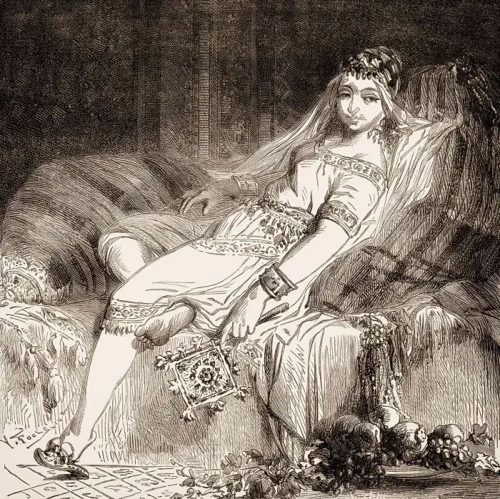 Framed Print : Pasque de Riveri or Madame la Patriarchesse