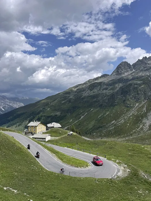 Framed Print : Passo di Spluga, Splugen Pass
