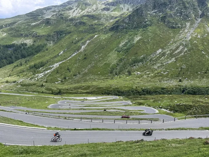 Framed Print : Passo di Spluga, Splugen Pass