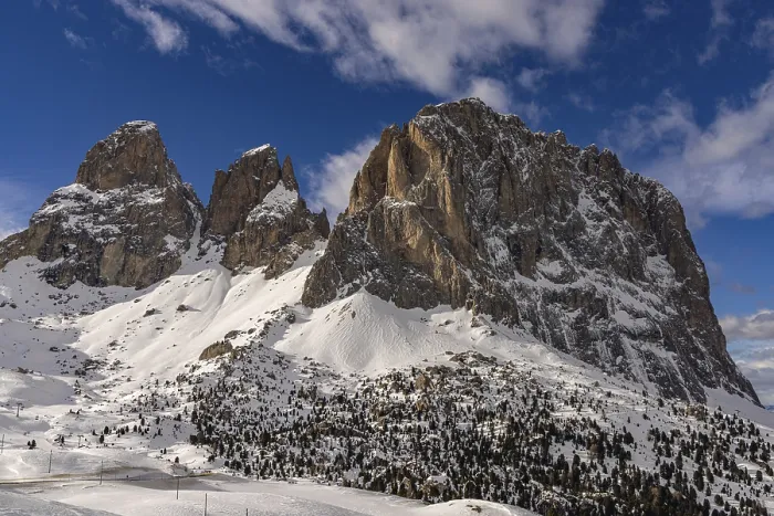 Framed Print : Passo Sella, South Tyrol, Italy, Europe