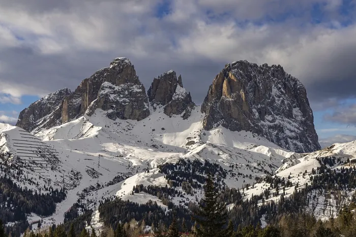 Framed Print : Passo Sella, South Tyrol, Italy, Europe