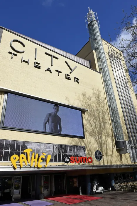 Framed Print : Pathe City Theatre, Leidseplein