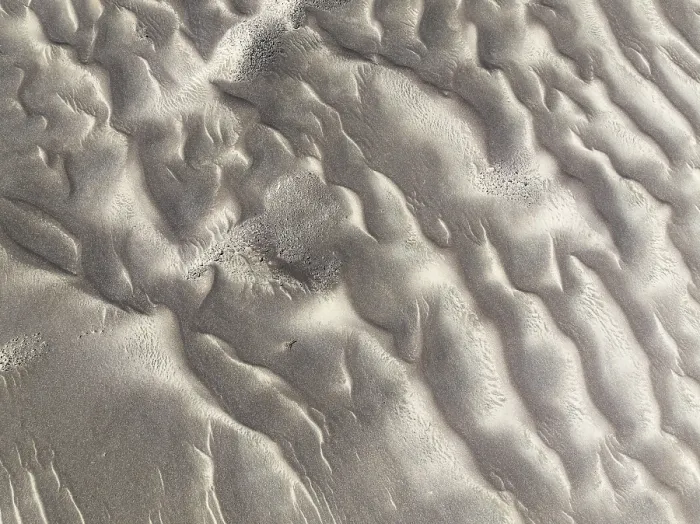 Framed Print : Patterns in the sand of the Namib Desert