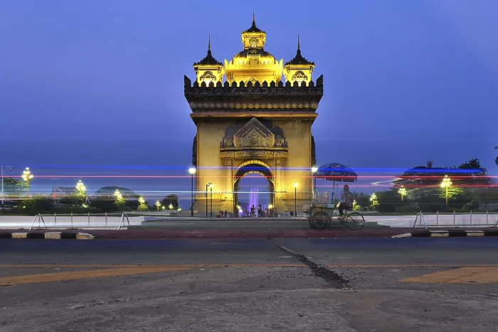 Framed Print : Patuxai, triumphal arch Framed Print : Patuxai, triumphal arch