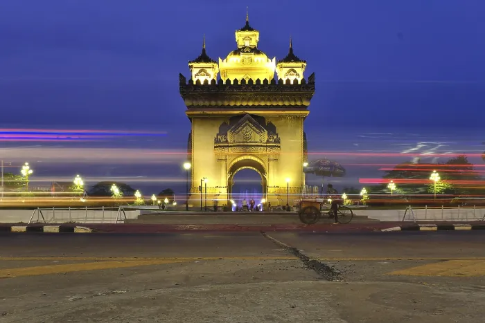Framed Print : Patuxai, triumphal arch Framed Print : Patuxai, triumphal arch