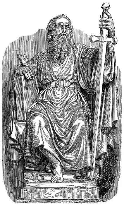 Framed Print : Paul the Apostle, Saint Paul or Saul of Tarsus