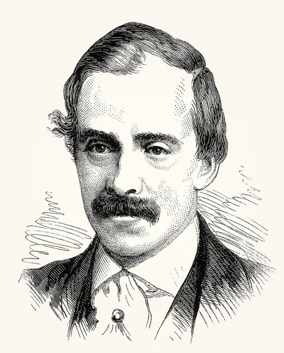 Framed Print : Paul Belloni Du Chaillu, 1831-1903