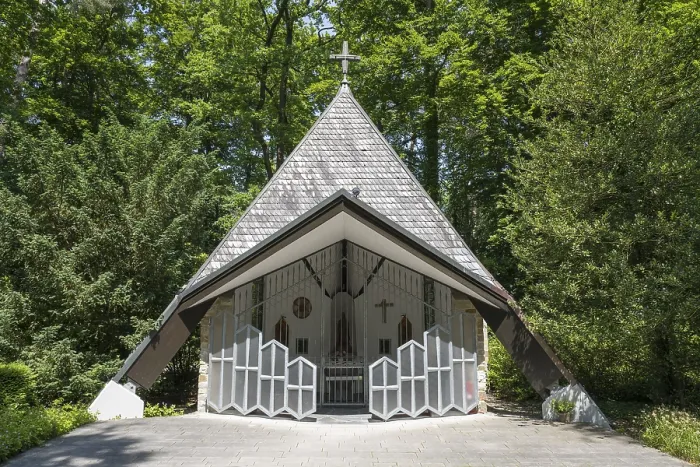 Framed Print : Peace Chapel, Garden Show, Bad Lippspringe