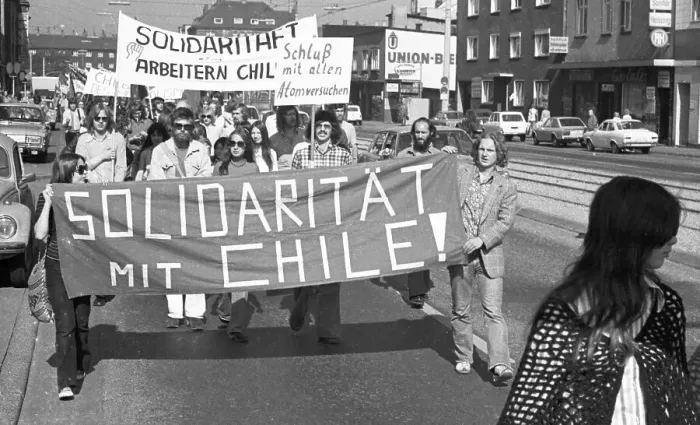 Framed Print : The Peace March 73 of the peace movement on 15