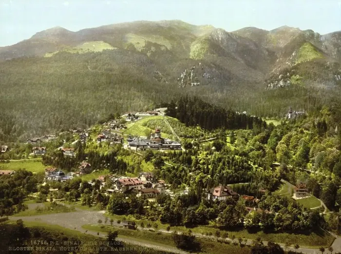 Framed Print : Pelesch Castle, Peles, Sinaia Monastery
