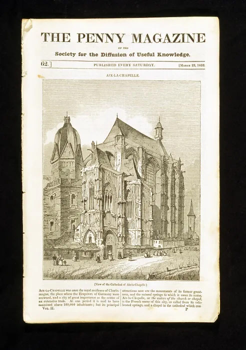 Framed Print : The Penny Magazine of 23 March 1833