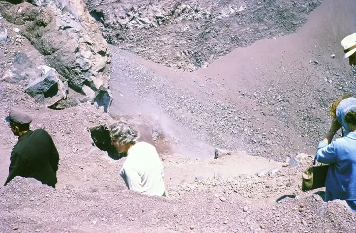 Framed Print : People at crater of Mount Vesuvius volcano, Naples, Campania, Italy, Europe 1967, Europe Framed Print : People at crater of Mount Vesuvius volcano, Naples, Campania, Italy, Europe 1967, Europe
