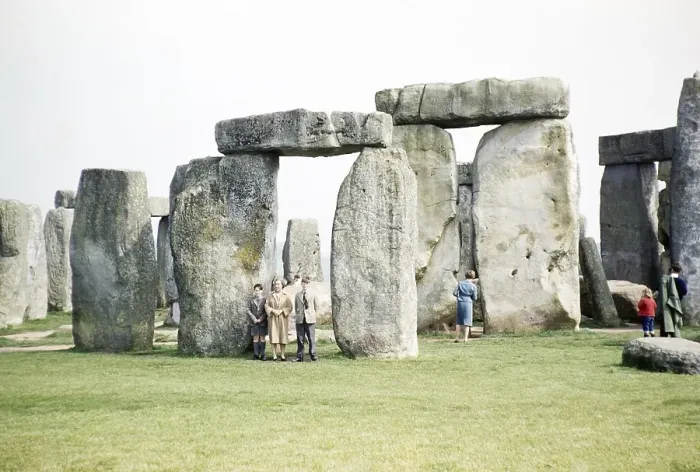 Framed Print : People exploring the standing stones at the Neolithic site of Stonehenge, Wiltshire, England, UK 1961 Framed Print : People exploring the standing stones at the Neolithic site of Stonehenge, Wiltshire, England, UK 1961
