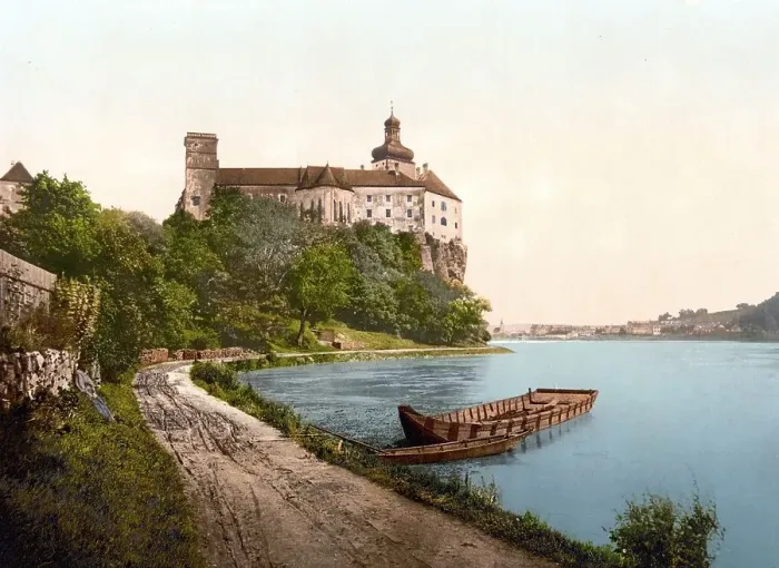 Framed Print : Persenbeug, in the district of Melk