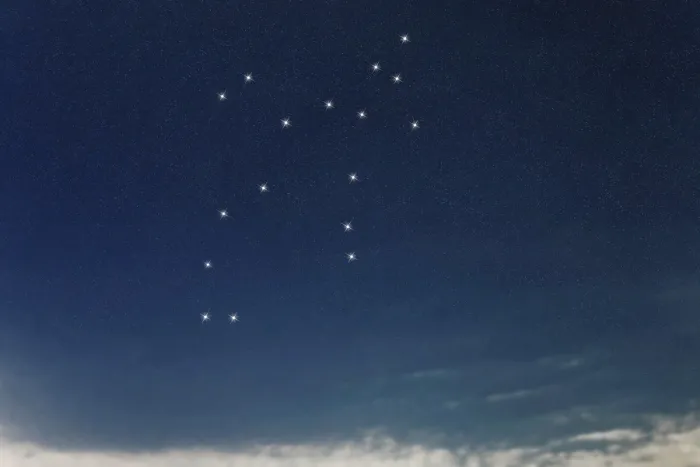 Framed Print : Perseus star constellation, Night sky