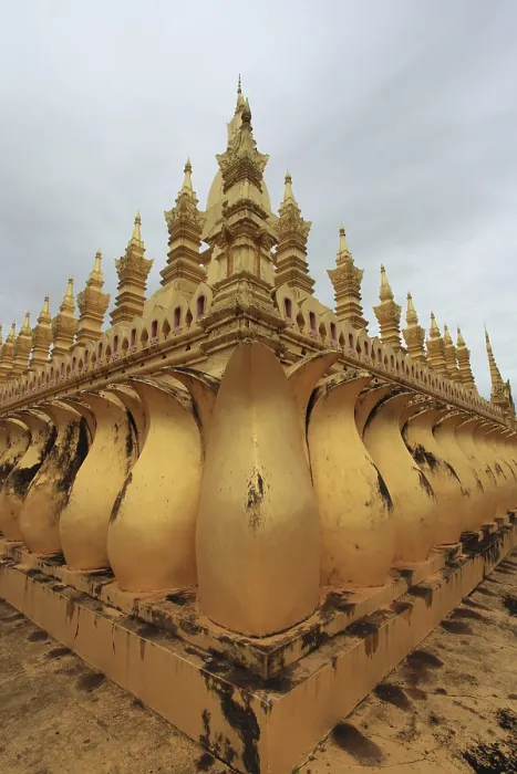 Framed Print : Pha That Luang temple in Laos Framed Print : Pha That Luang temple in Laos