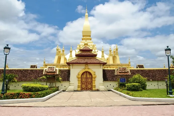 Framed Print : Pha That Luang, Vientiane, Laos