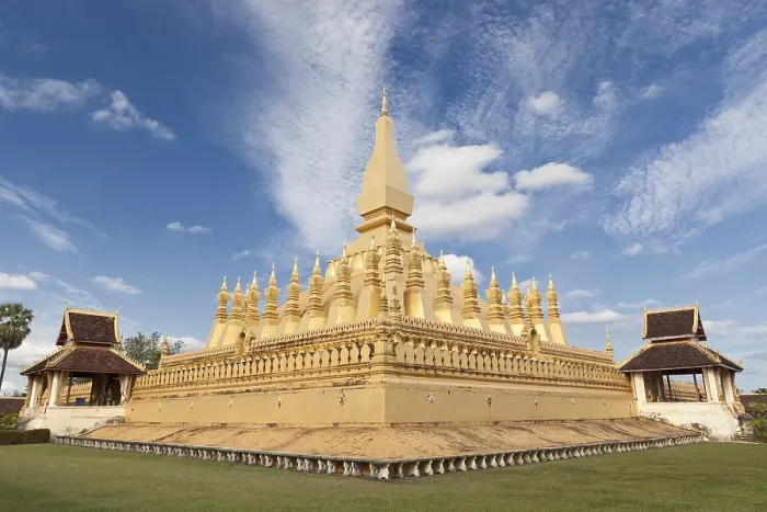 Framed Print : Pha Tat Luang or Pha That Luang