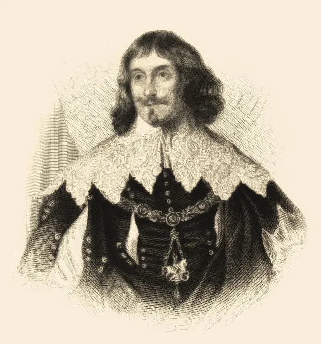 Framed Print : Philip Herbert, 4. Earl of Pembroke und 1