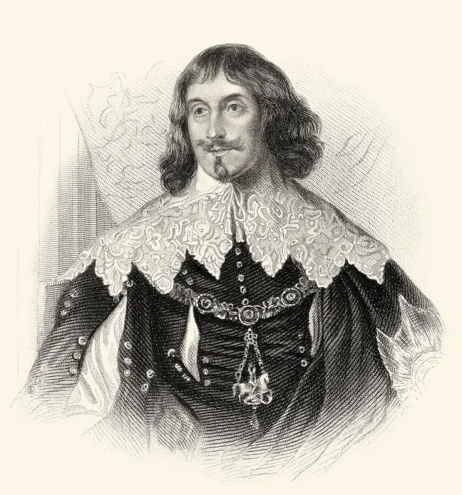 Framed Print : Philip Herbert, 4. Earl of Pembroke und 1