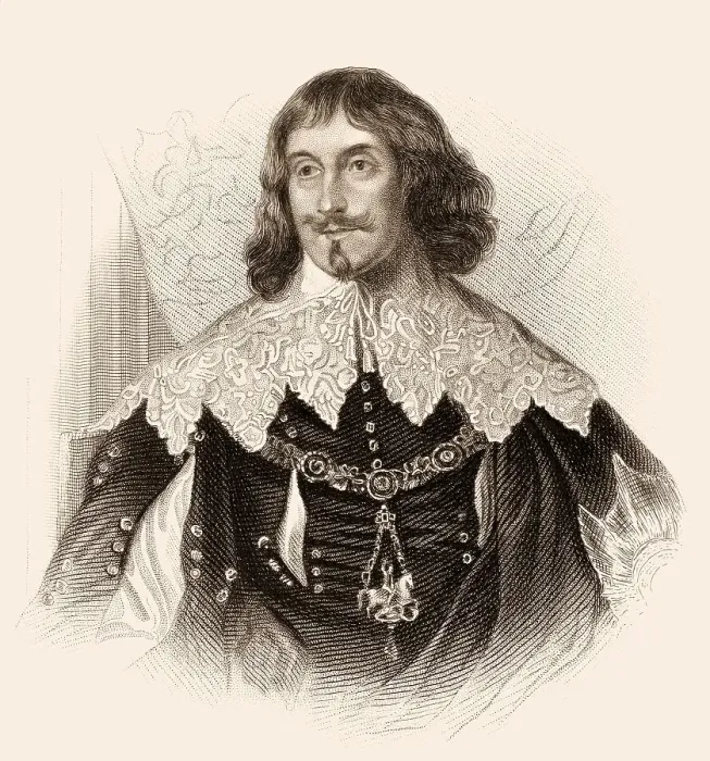 Framed Print : Philip Herbert, 4. Earl of Pembroke und 1 Framed Print : Philip Herbert, 4. Earl of Pembroke und 1