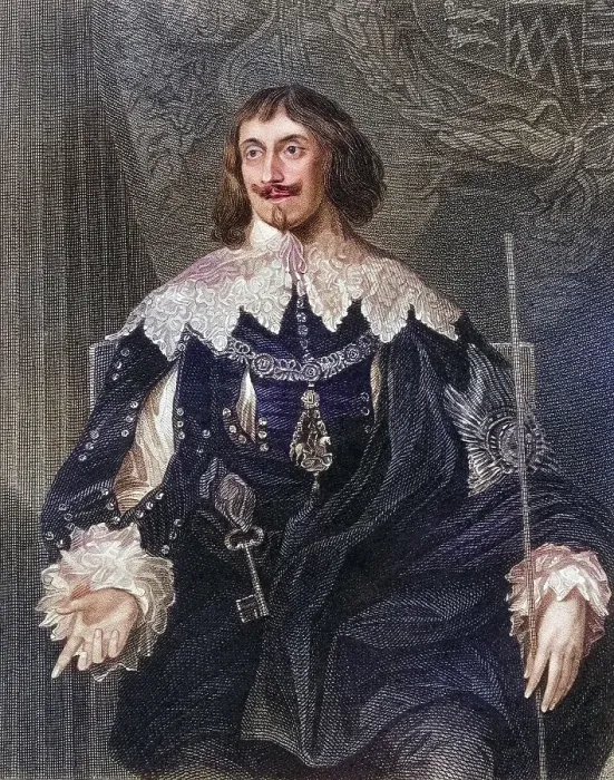 Framed Print : Philip Herbert 4th Earl of Pembroke, 1st