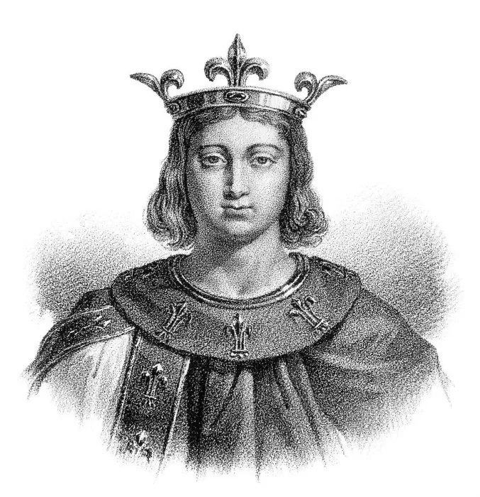 Framed Print : Philip IV, Philippe IV le Bel, Philipp IV