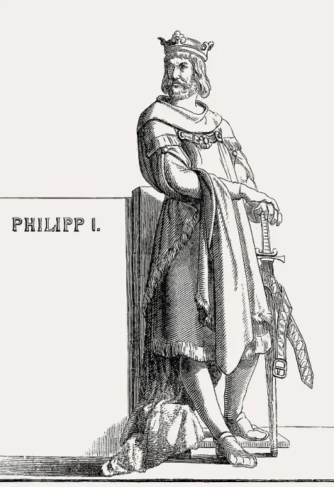 Framed Print : Philip of Swabia, King of Germany from 1198 to 1208