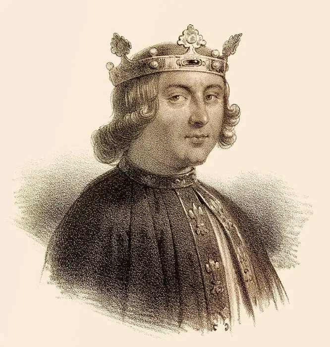 Framed Print : Philip V, the Tall, Philippe le Long